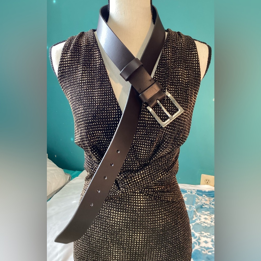 1870 Genuine Leather belt 34. Made in India